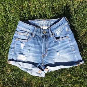 American Eagle High Rise Shortie